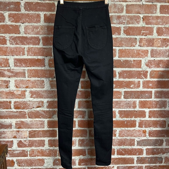 FASHION NOVA high rise stretch skinny jeans black, 5 - Picture 7 of 9